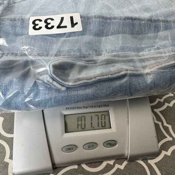 Altar’d State Jeans Women’s 28 Patchwork Flared High Rise Stretch Boho Hippie - Picture 11 of 11